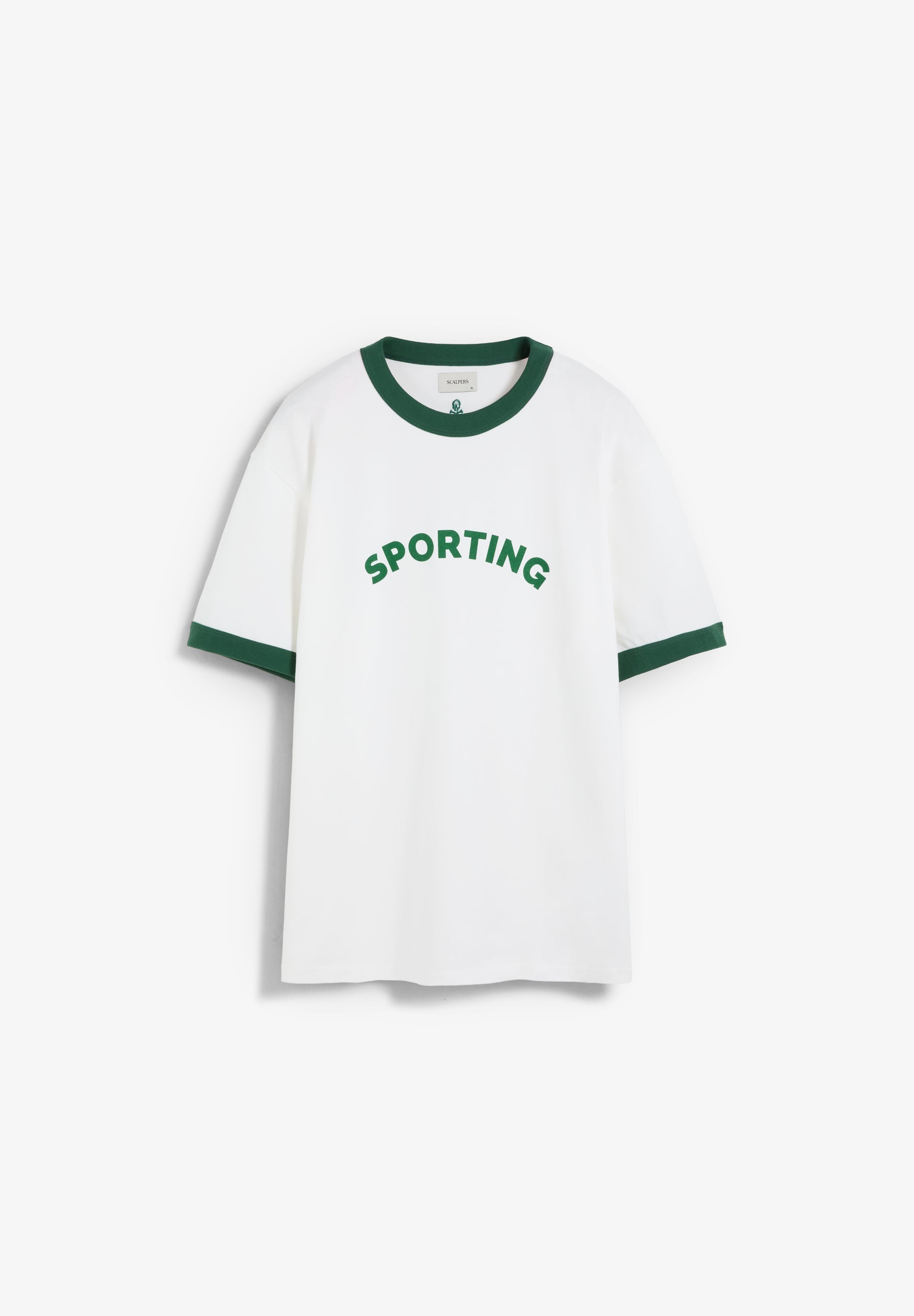 SCALPERS X SPORTING CP CONTRAST T-SHIRT