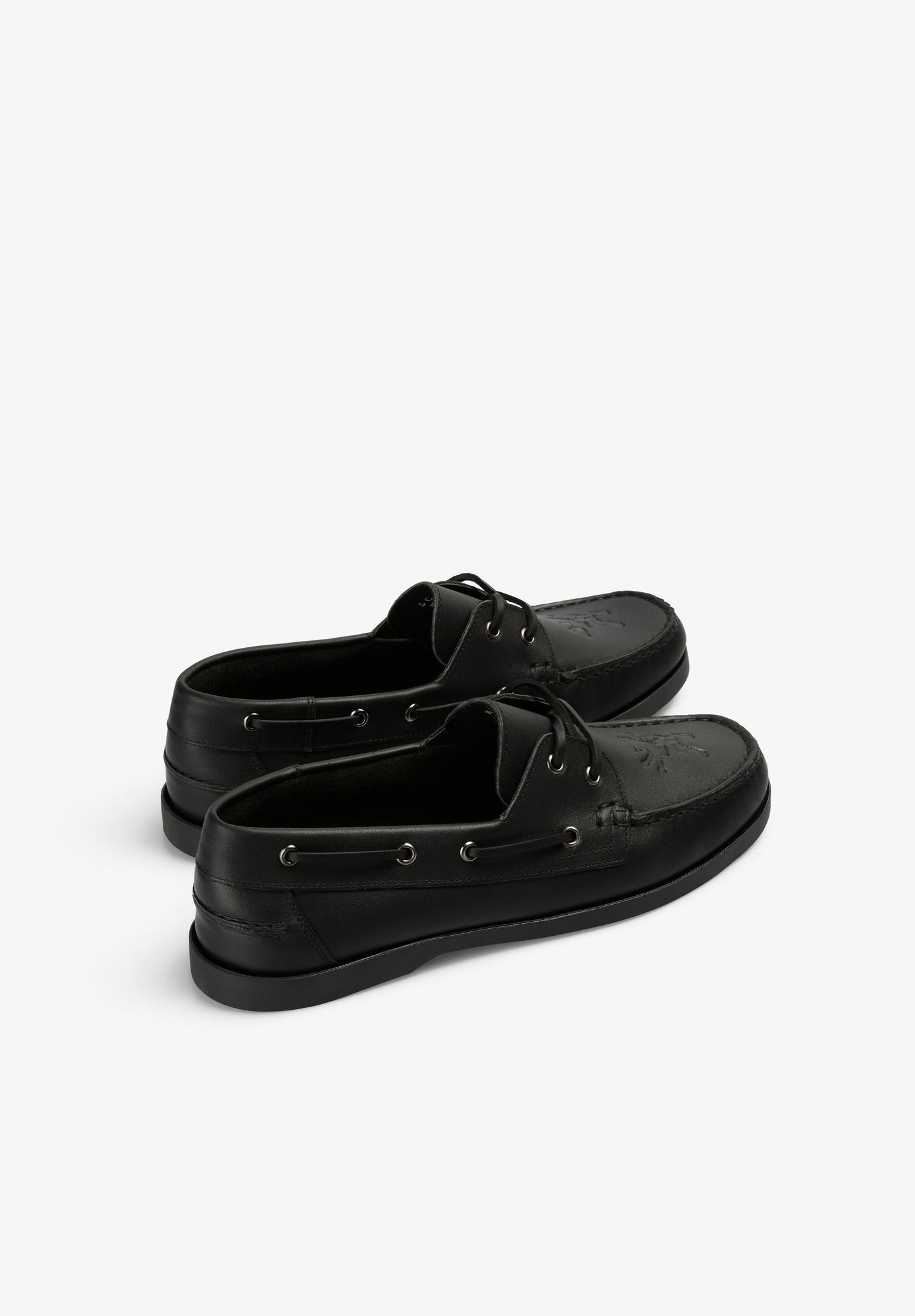 SCALPERS X SPORTING CP LEATHER DECK SHOES