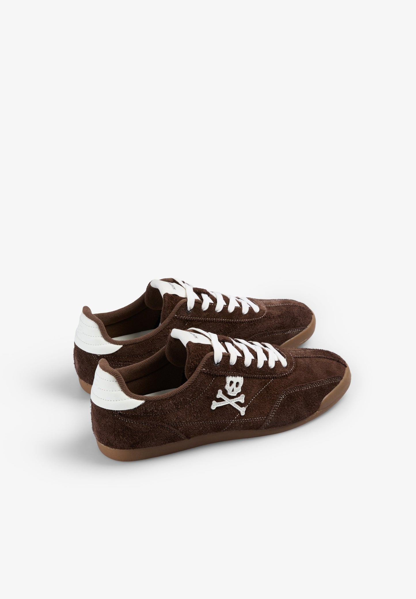 SNEAKER IM RETRO-STIL MIT TOTENKOPF