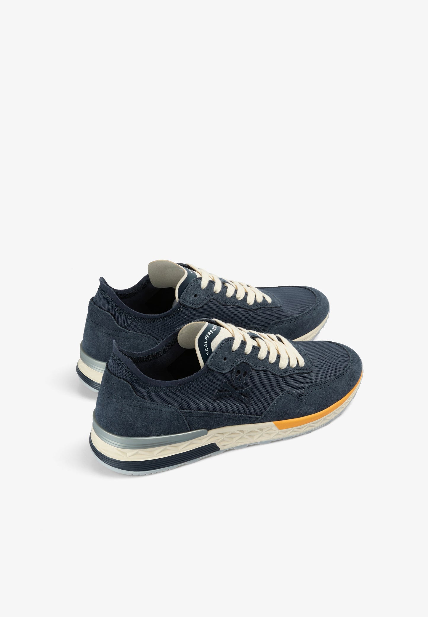 SNEAKERS IN PELLE TESCHIO
