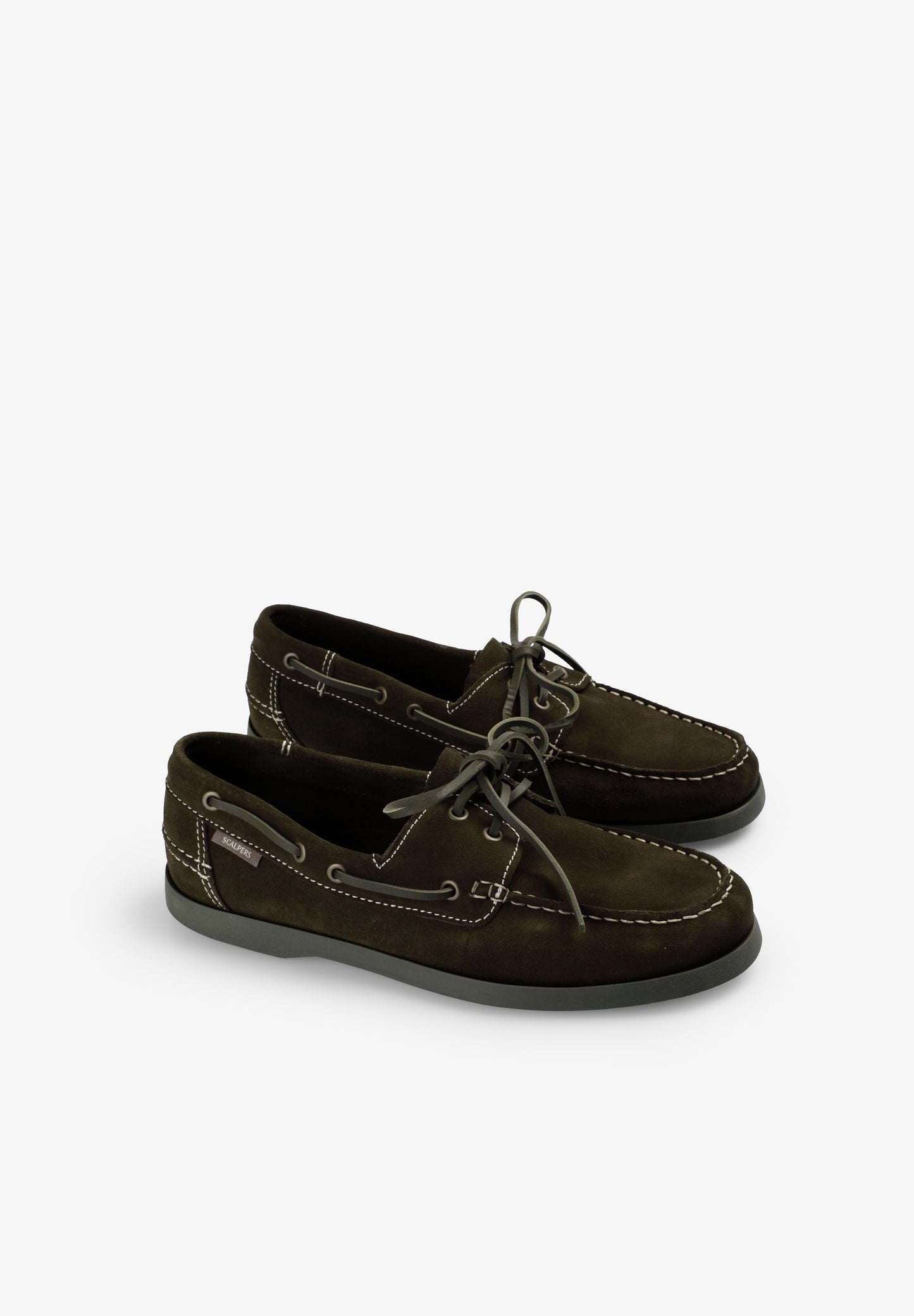 CHAUSSURES BATEAU DAIM CONTRASTANT