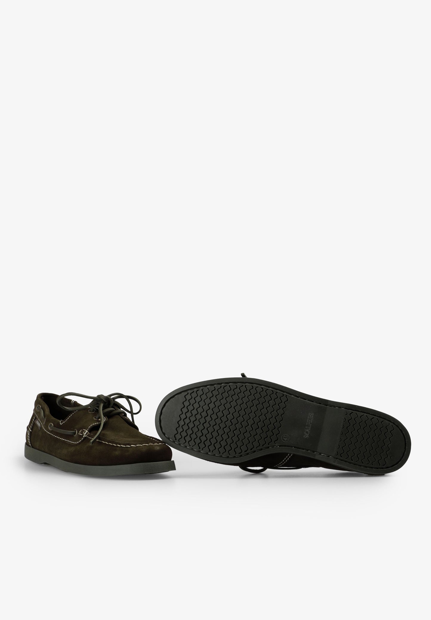CHAUSSURES BATEAU DAIM CONTRASTANT