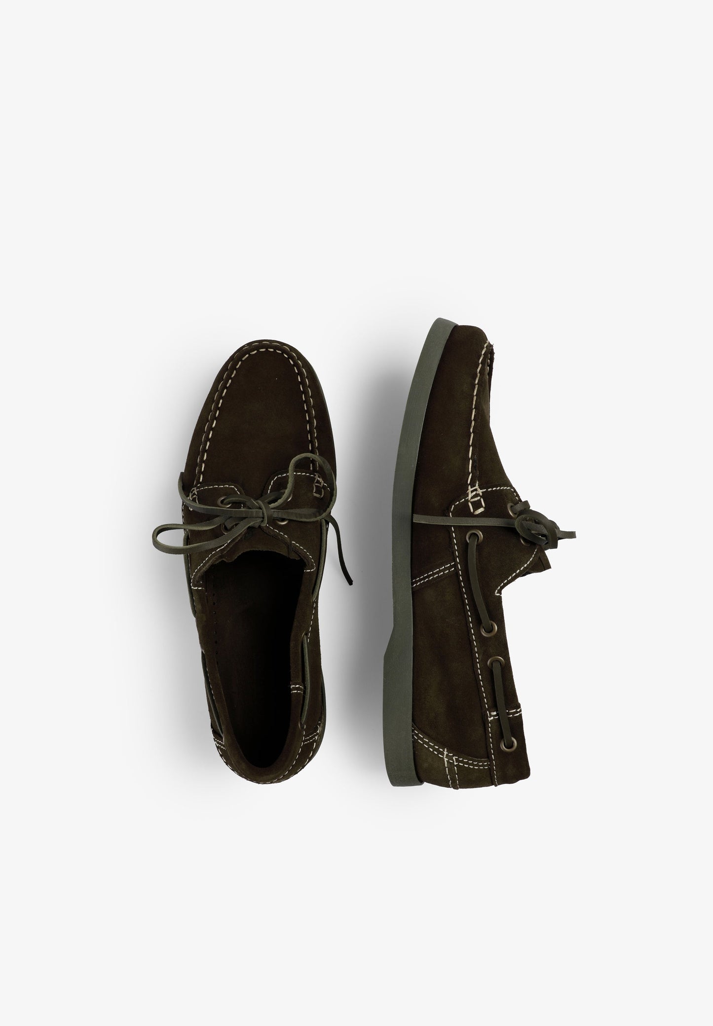CHAUSSURES BATEAU DAIM CONTRASTANT