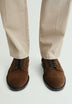 SCARPE BLUCHER PELLE