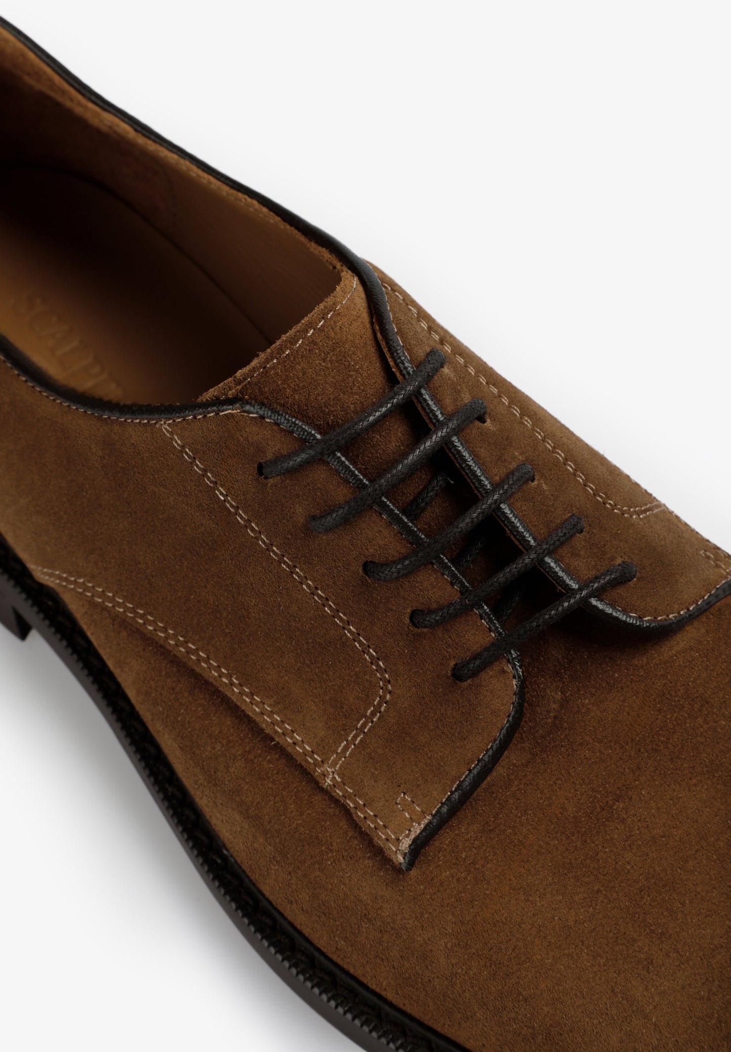 SCARPE BLUCHER PELLE