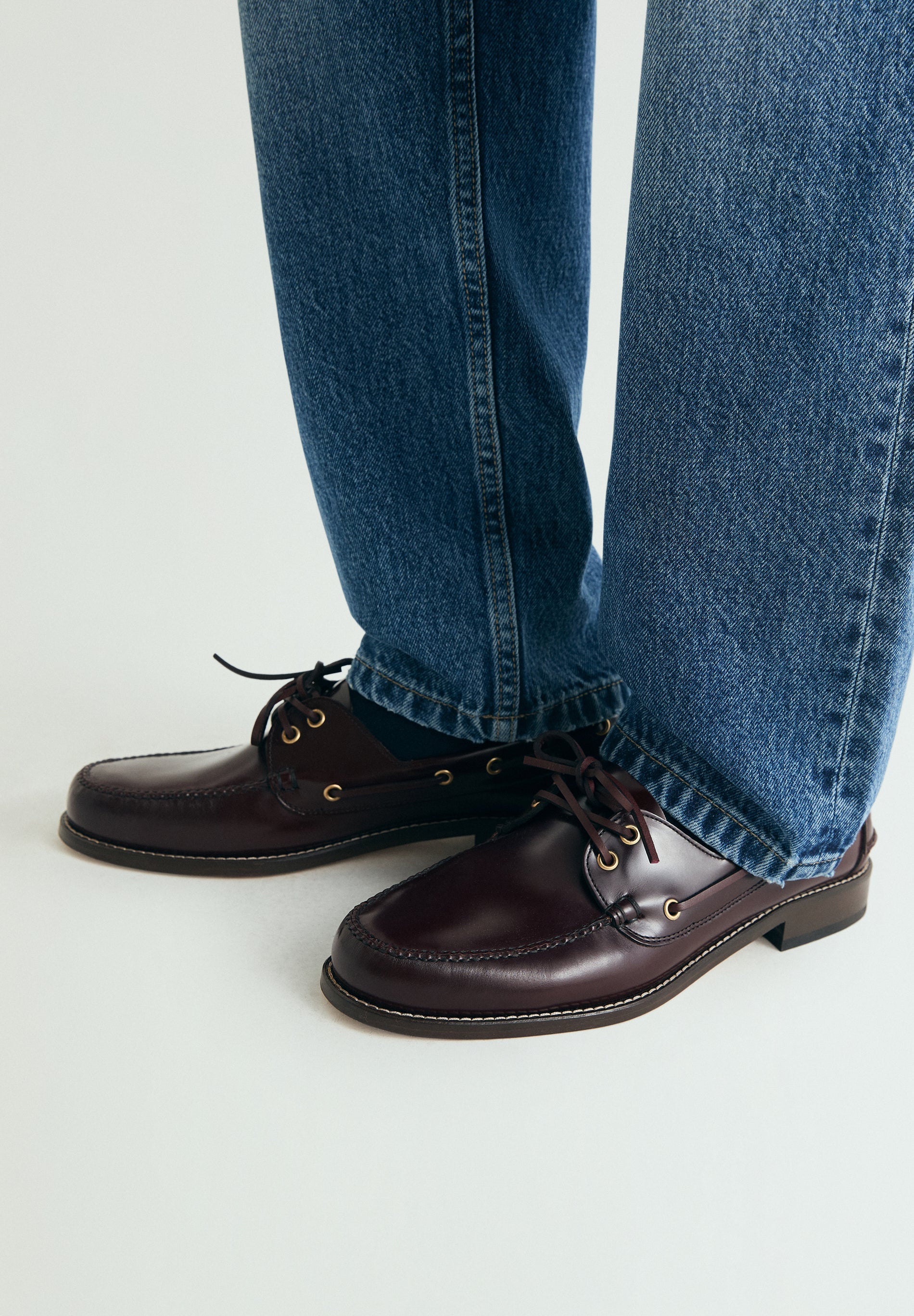 CHAUSSURES BATEAU EN CUIR