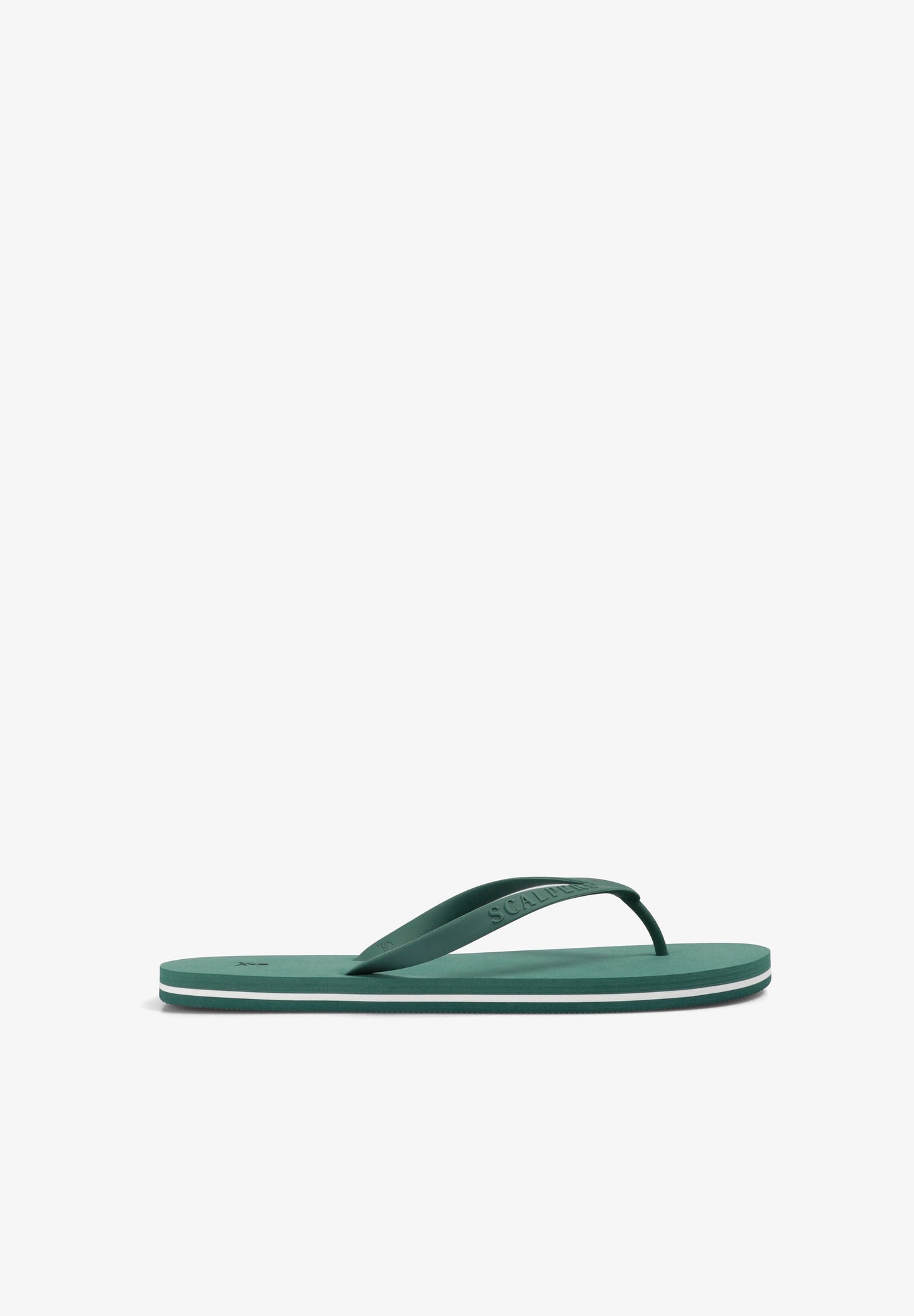 CONTRAST SOLE FLIP-FLOPS