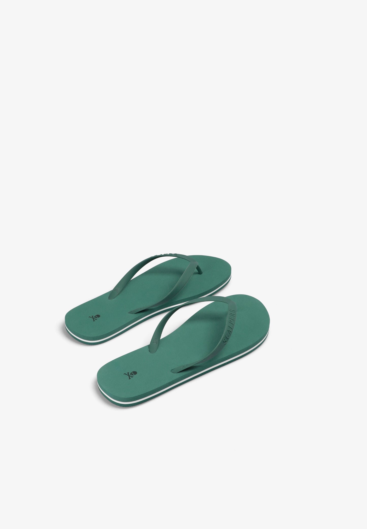 CONTRAST SOLE FLIP-FLOPS
