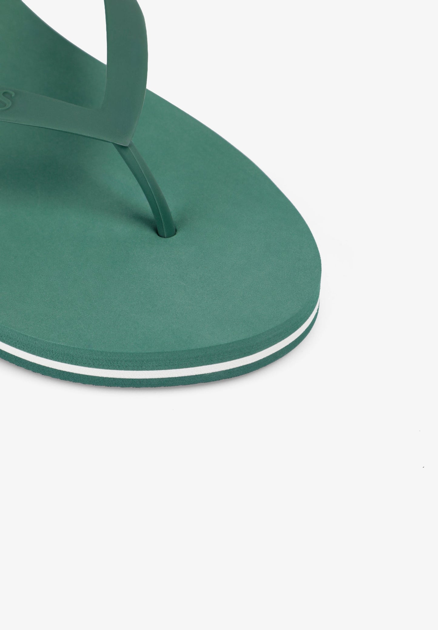 CONTRAST SOLE FLIP-FLOPS