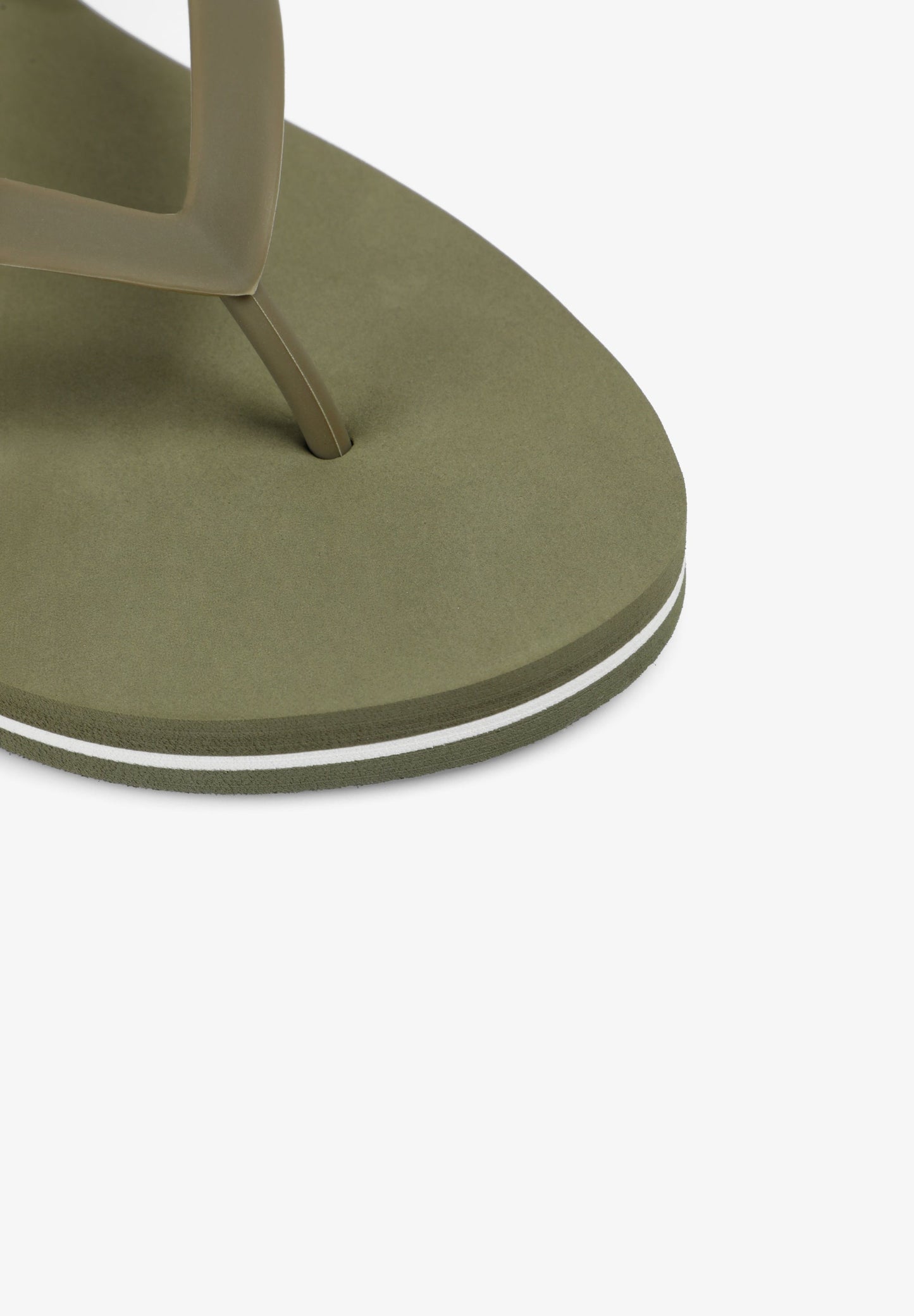 CONTRAST SOLE FLIP-FLOPS