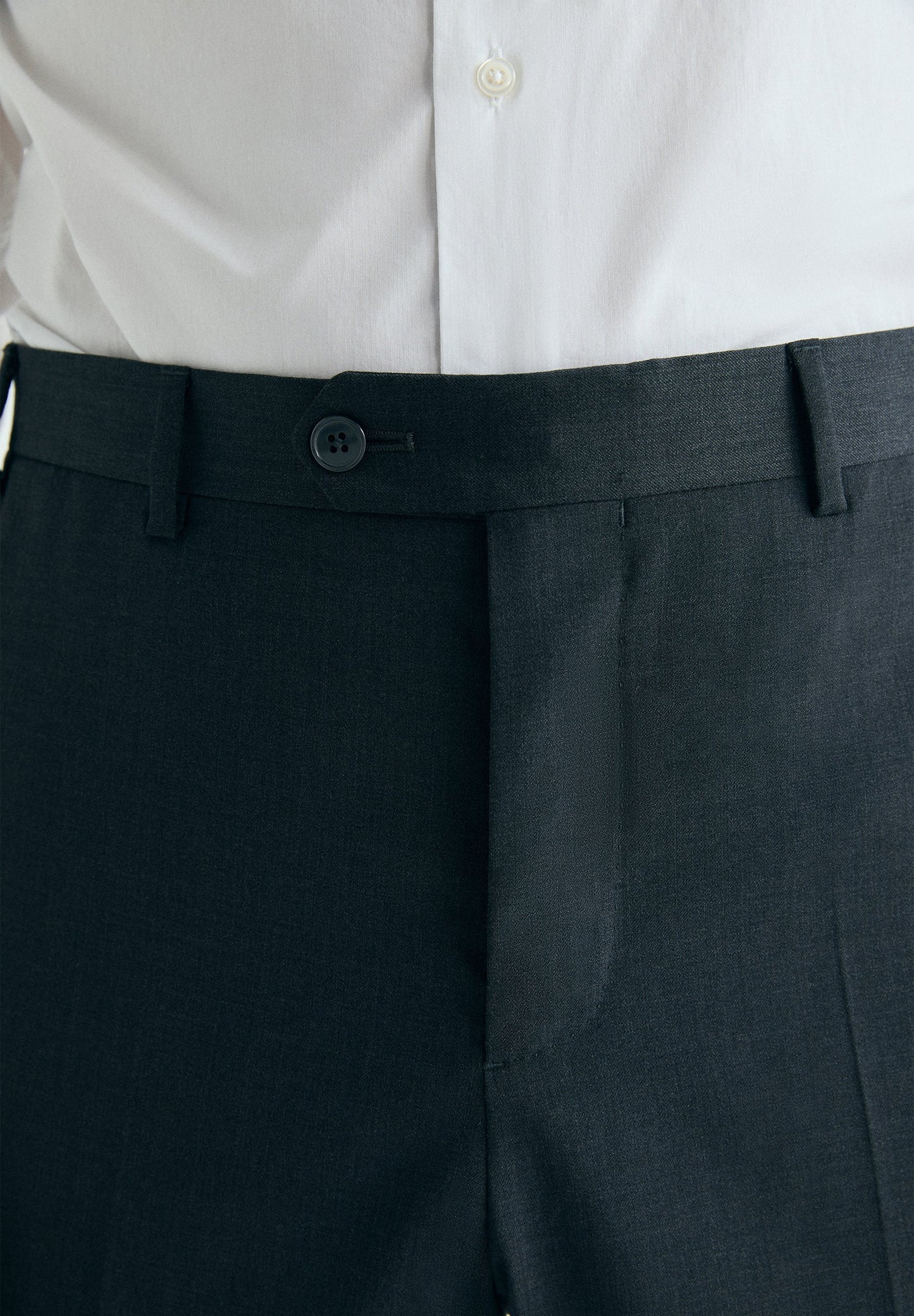 ZIGNONE COLD WOOL SUIT TROUSERS