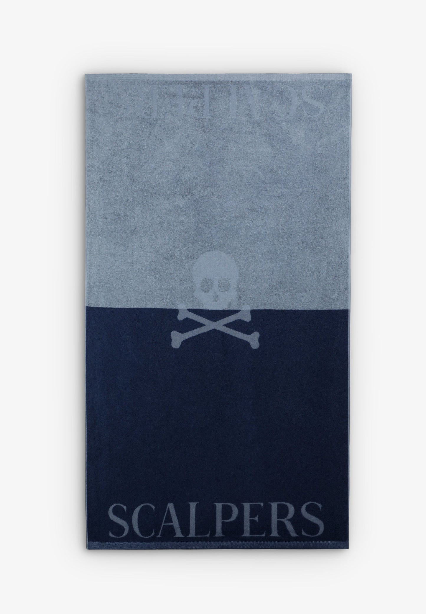 TOWEL WITH TWO-TONE LOGO