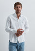 OXFORD SHIRT WITH LOGO ON THE POCKET