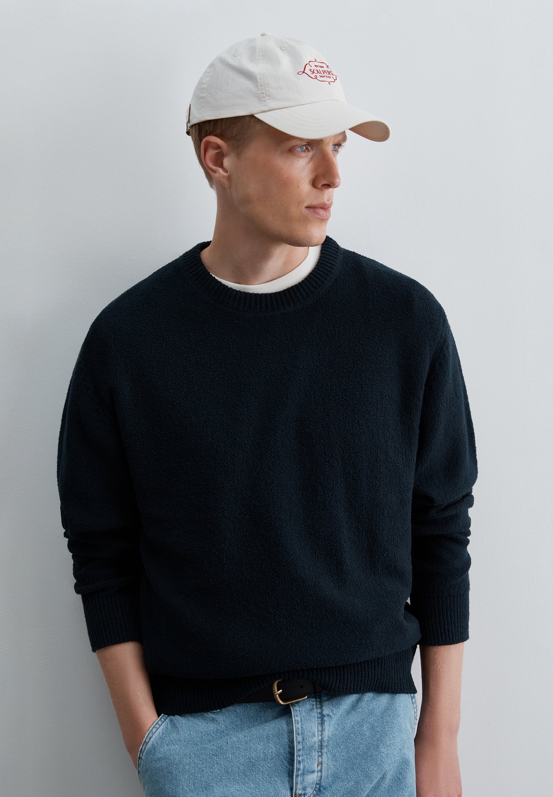 CASQUETTE BRODÉE SAINT BLEU
