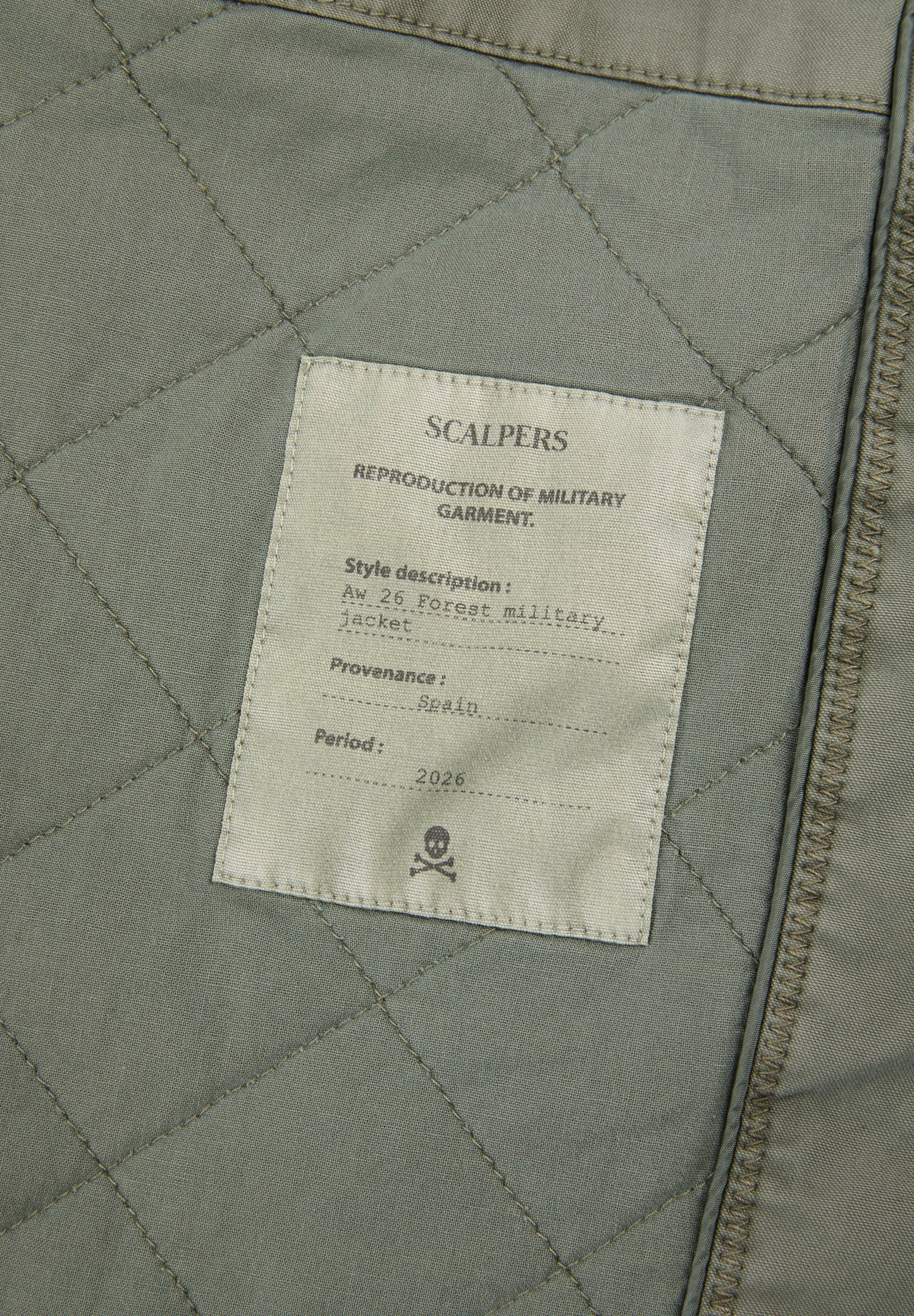 SCFOREST MILITARY JACKET