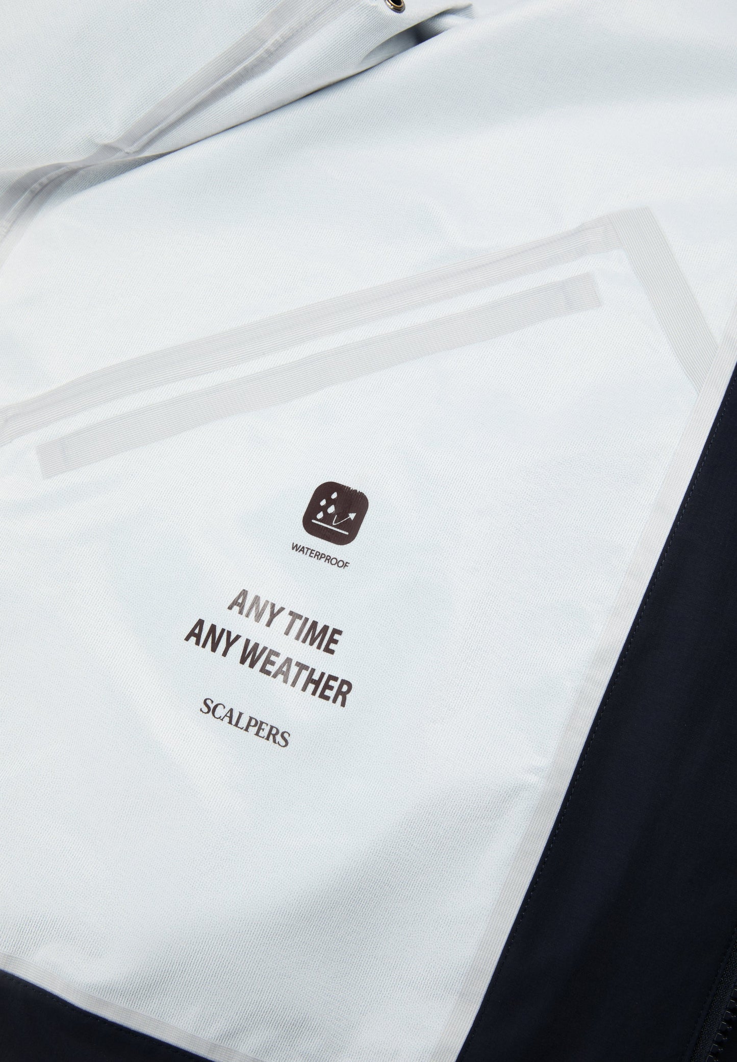 WATERPROOF TECHNICAL HIGH COLLAR JACKET