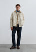 CONTRAST COLLAR JACKET