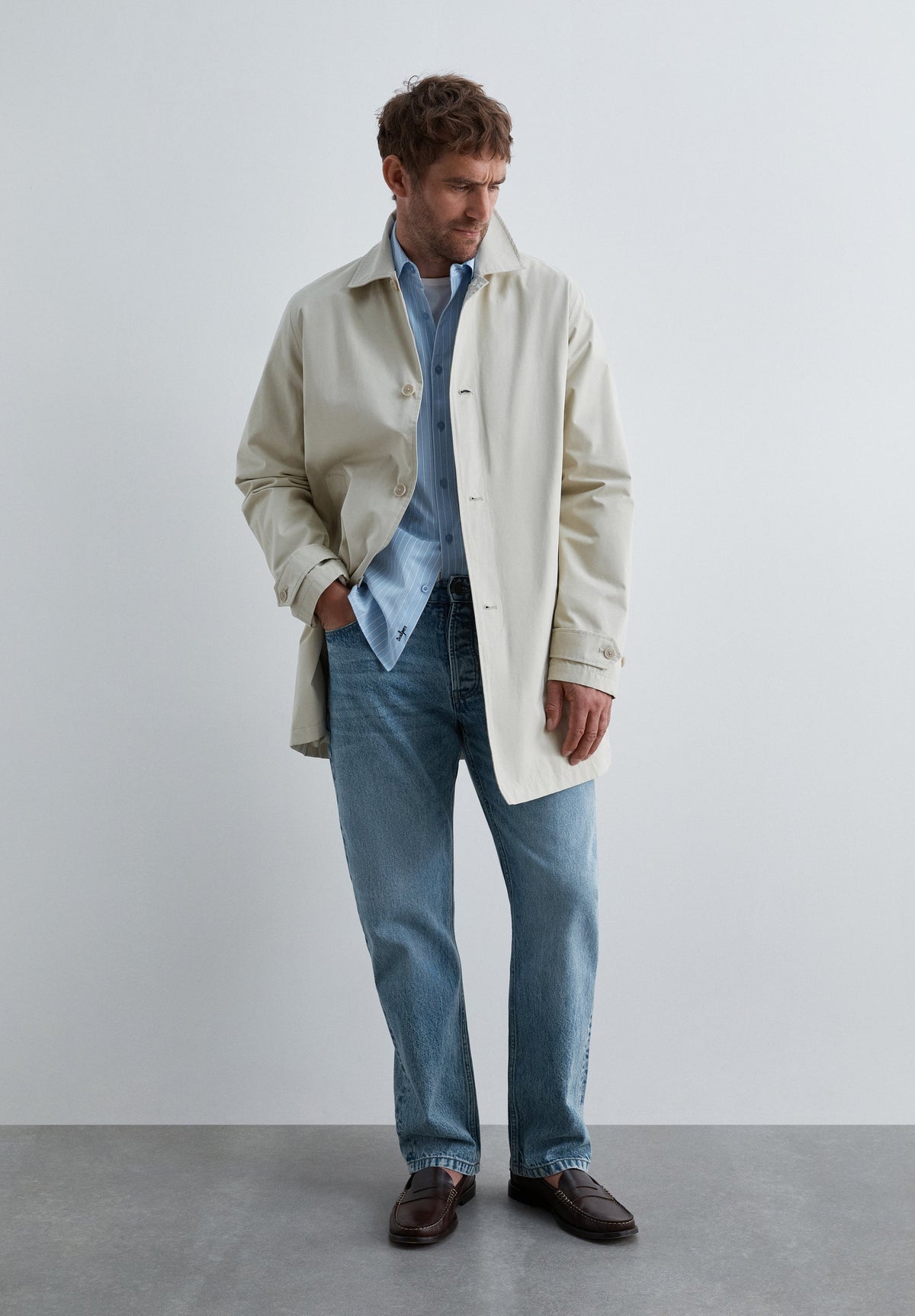 CLASSIC WATER-REPELLENT TRENCH COAT