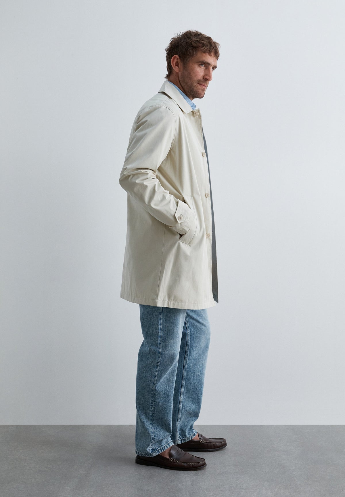 CLASSIC WATER-REPELLENT TRENCH COAT