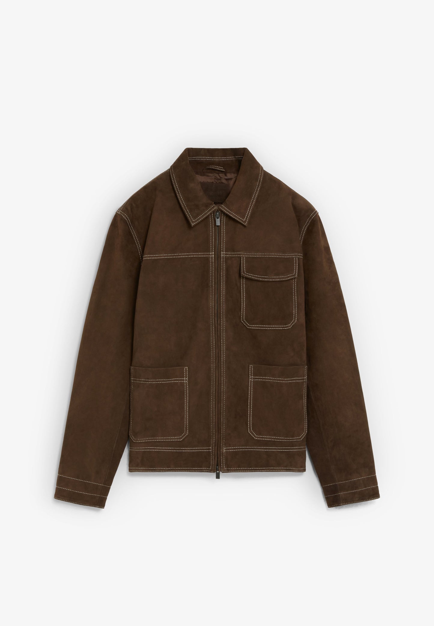 SCSTITCH SUEDE JACKET
