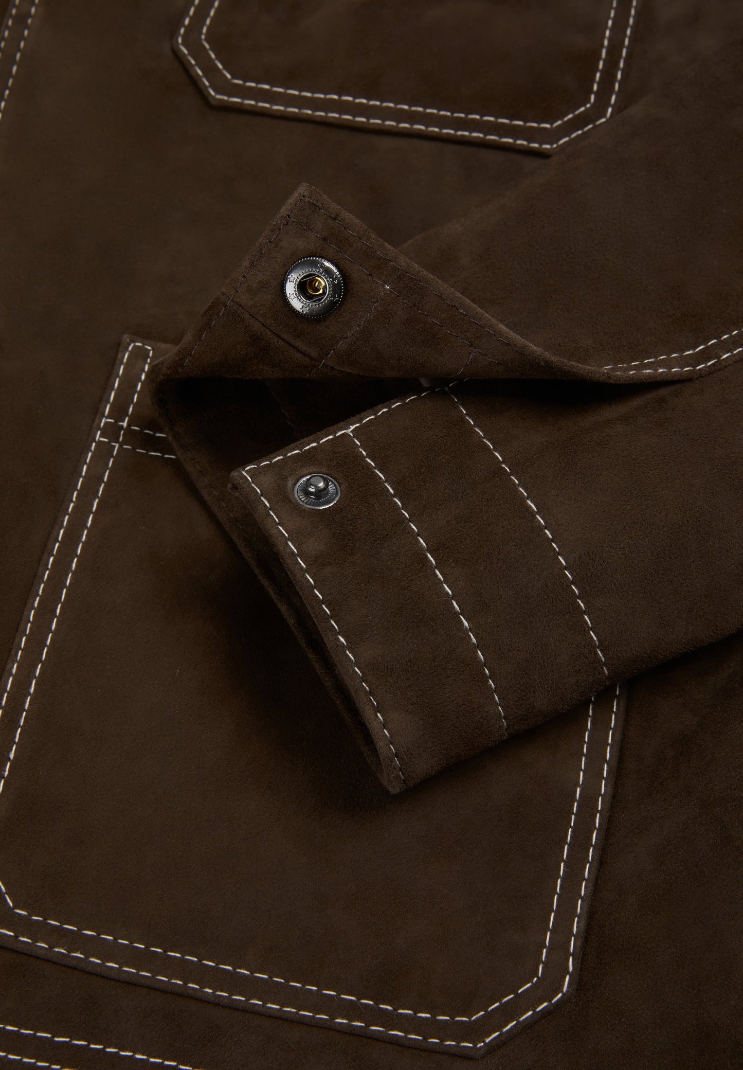 SCSTITCH SUEDE JACKET