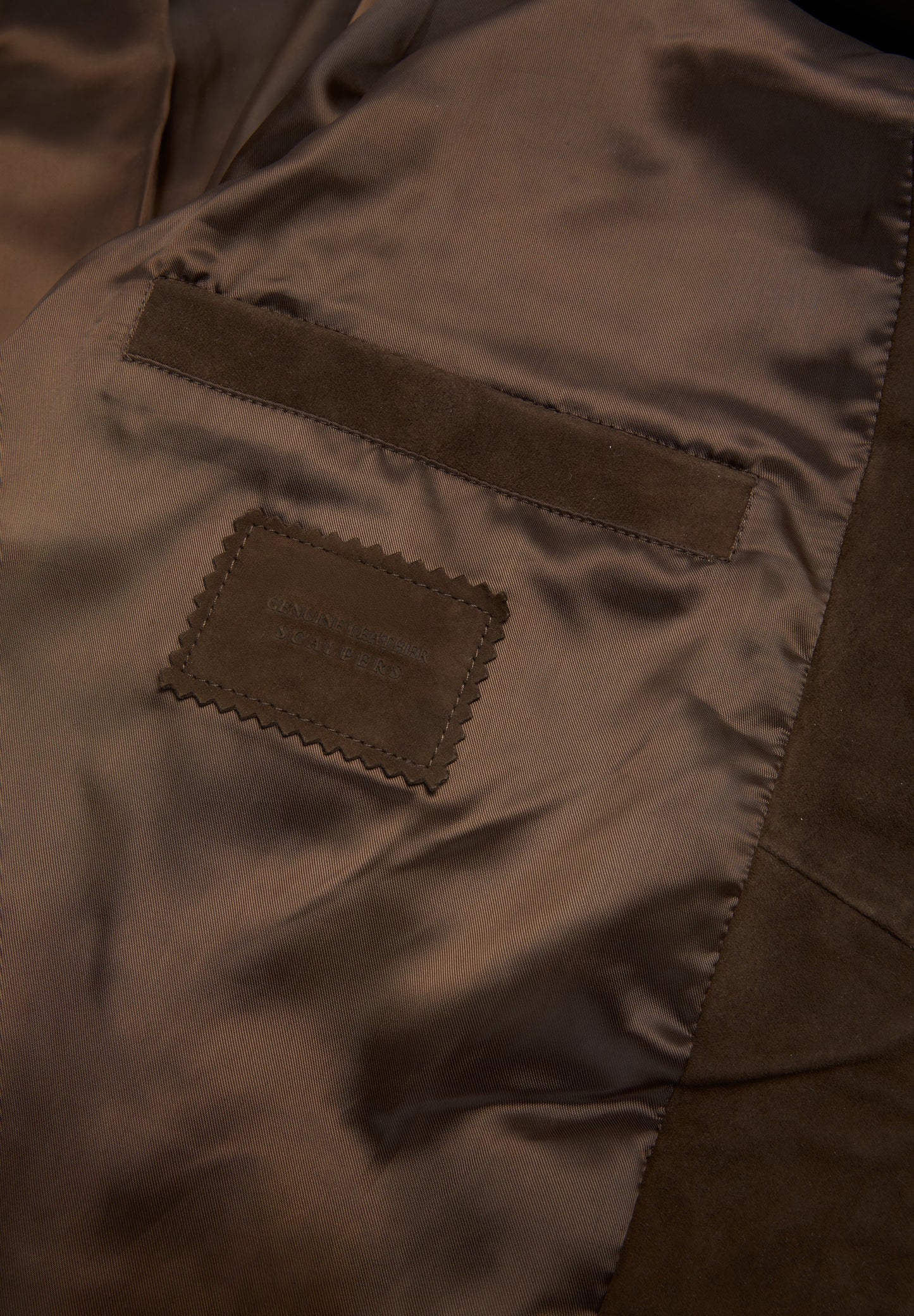 SCSTITCH SUEDE JACKET