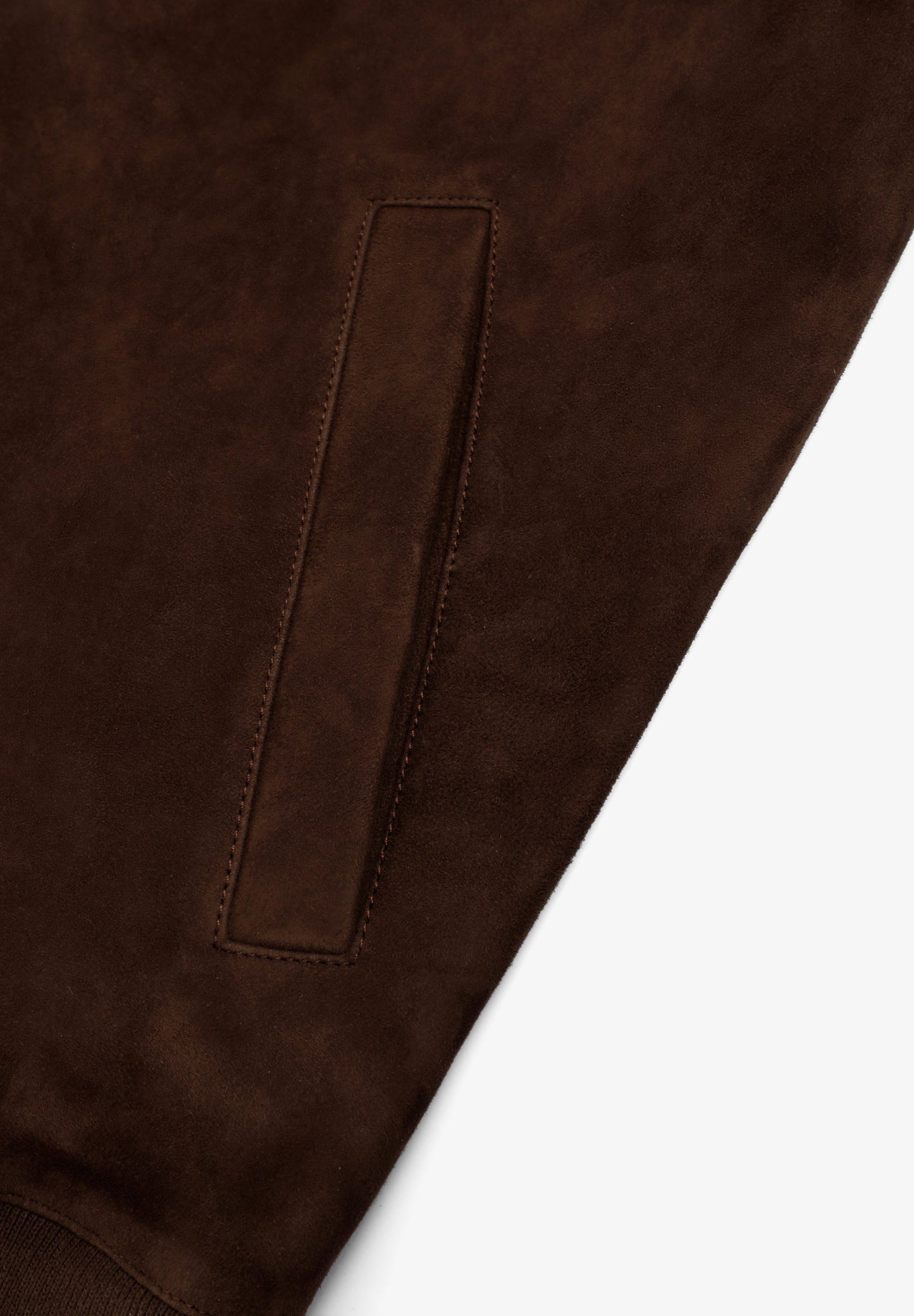 GIACCA BOMBER PELLE SCAMOSCIATA