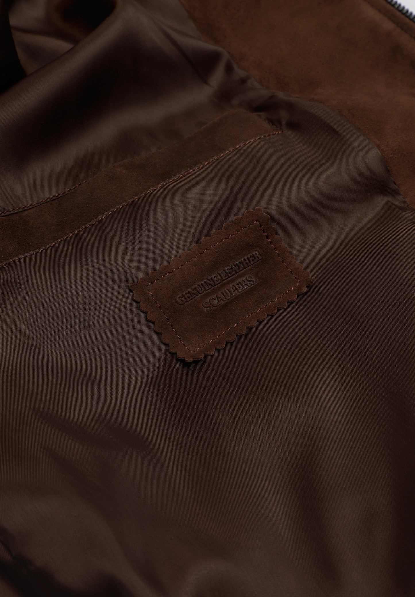 GIACCA BOMBER PELLE SCAMOSCIATA