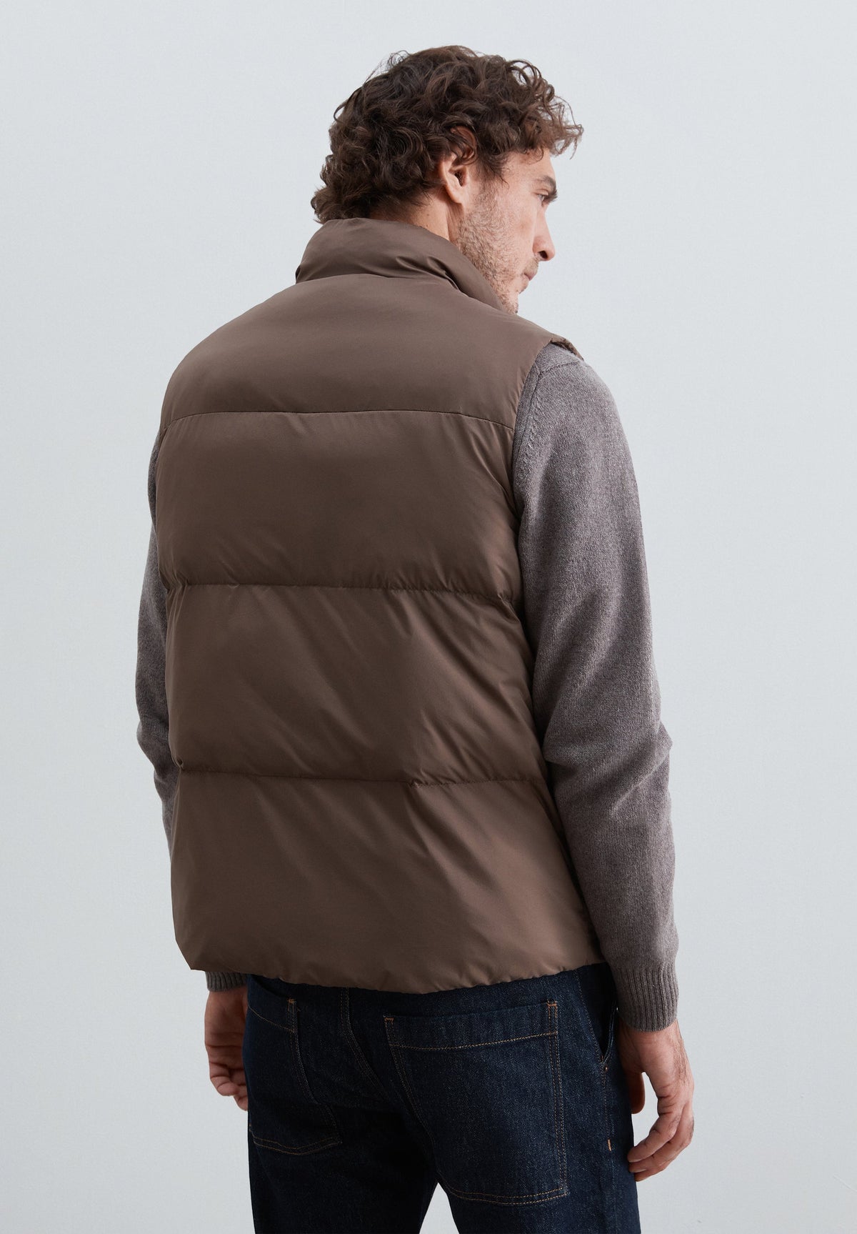 VESTE SANS MANCHES MATELASSÉE POCHES