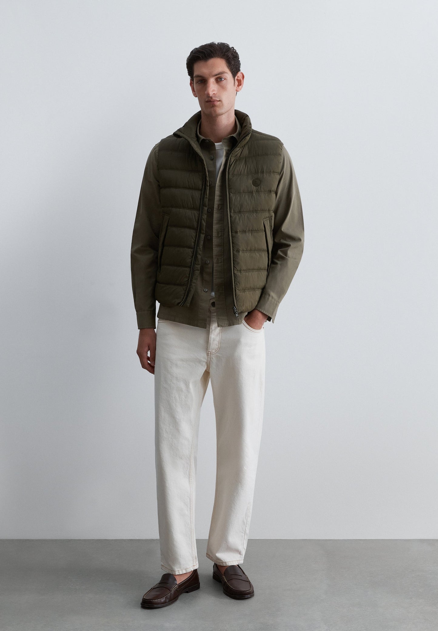GILET IMBOTTITO TASCHE