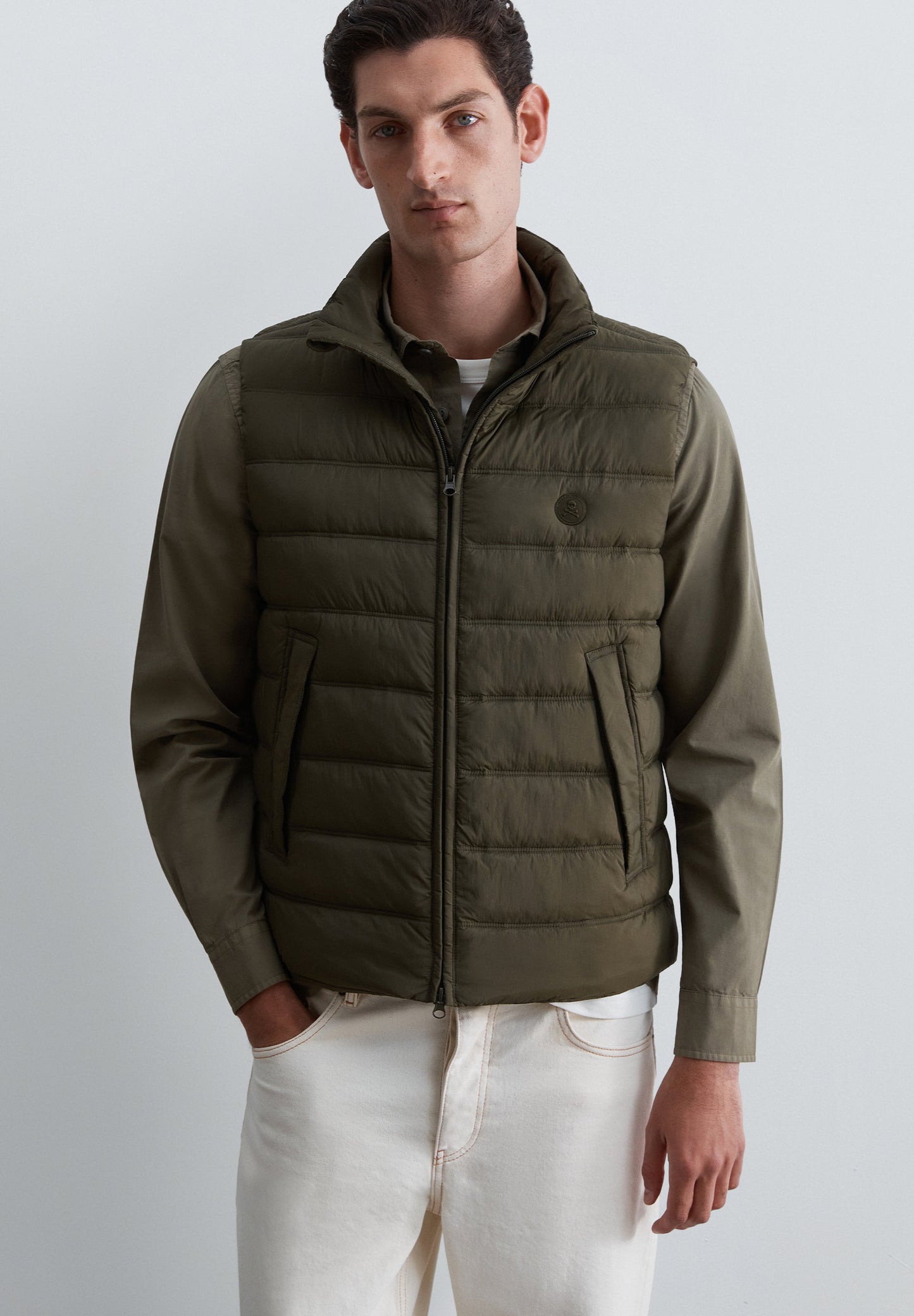 GILET IMBOTTITO TASCHE