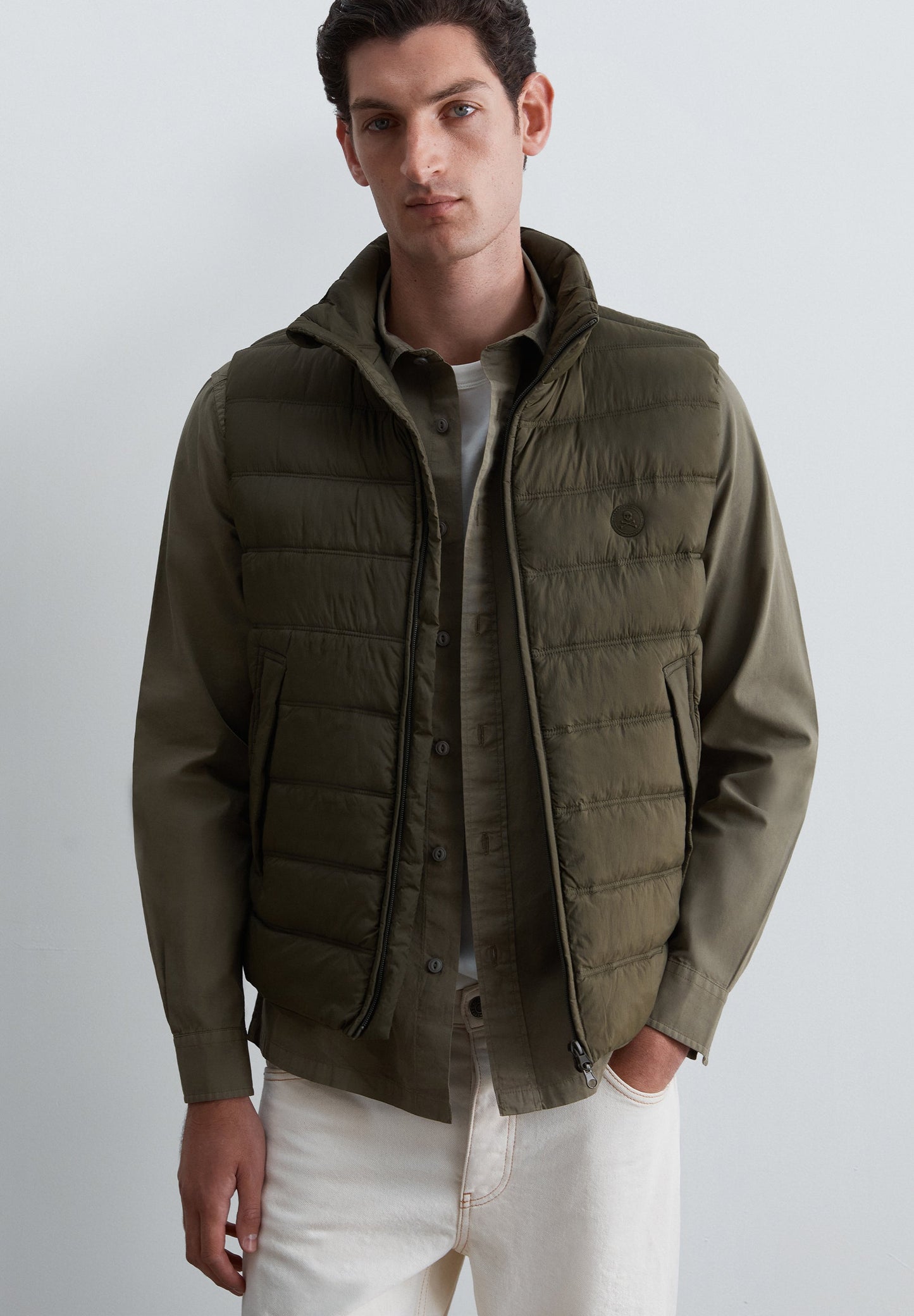 GILET IMBOTTITO TASCHE