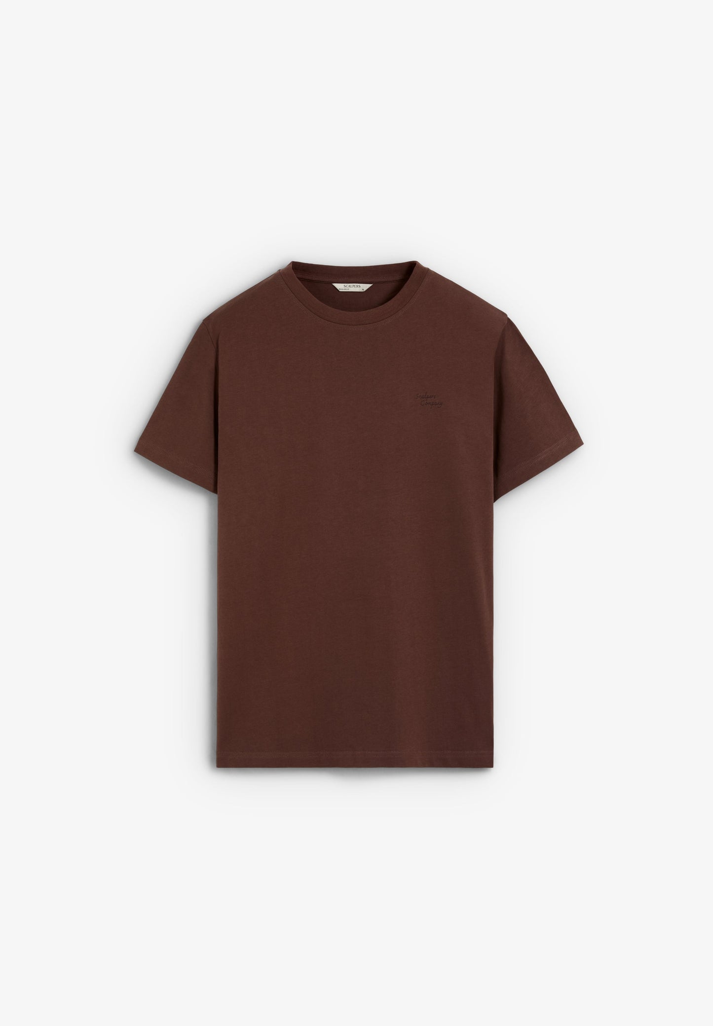 T-SHIRT MIT STICKEREI AUS HEAVY JERSEY