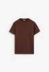 T-SHIRT MIT STICKEREI AUS HEAVY JERSEY