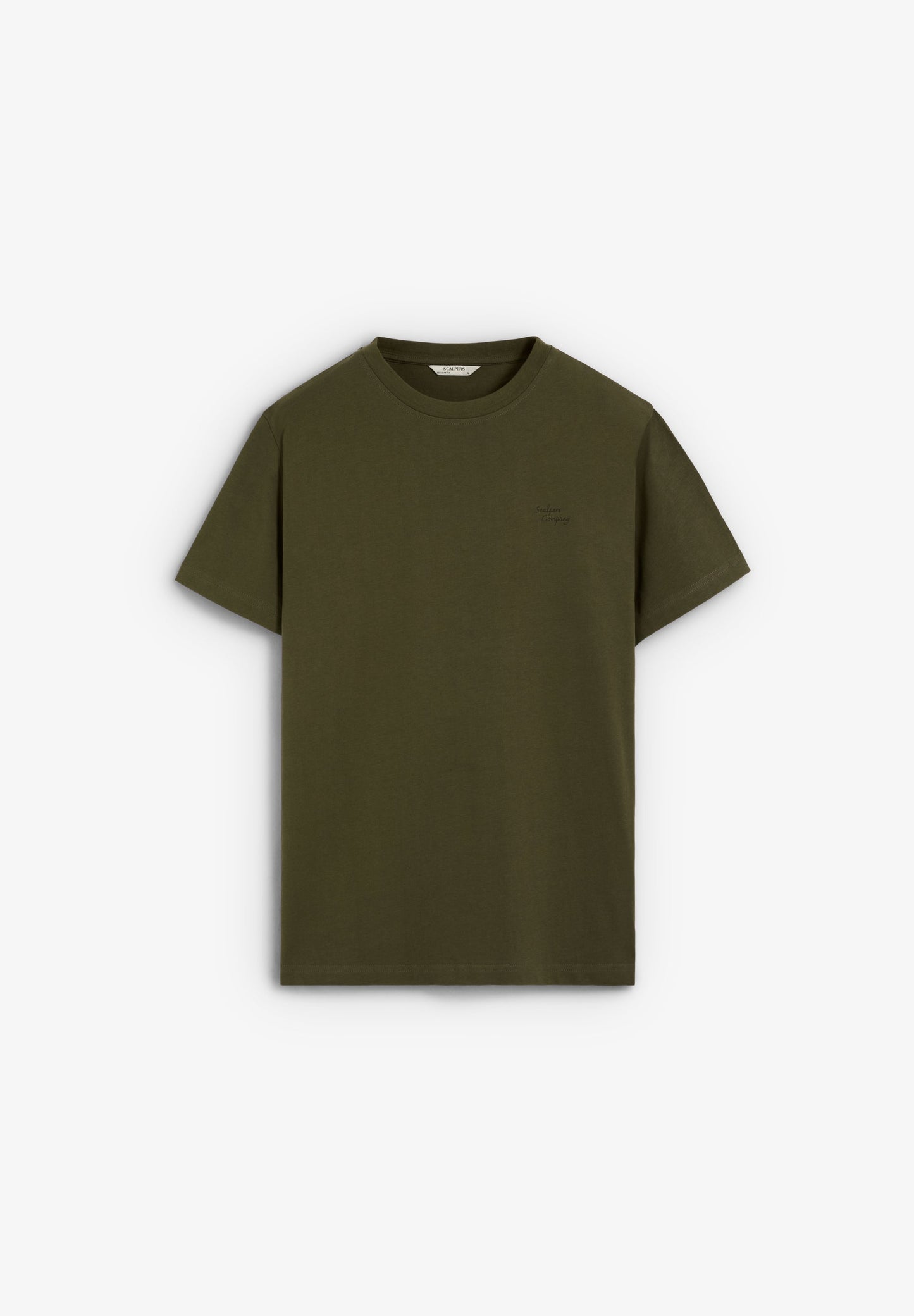 T-SHIRT MIT STICKEREI AUS HEAVY JERSEY