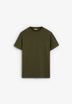 T-SHIRT MIT STICKEREI AUS HEAVY JERSEY