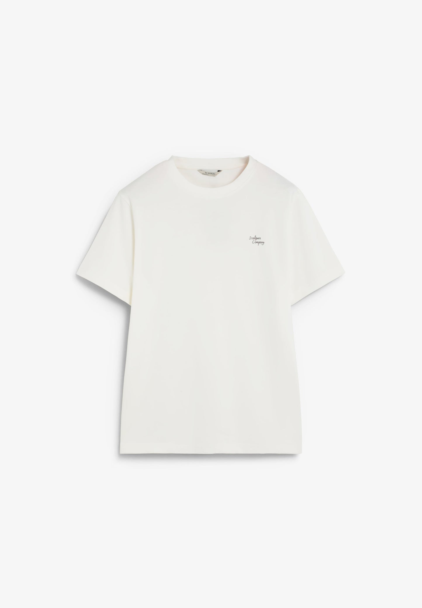 T-SHIRT MIT STICKEREI AUS HEAVY JERSEY