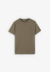 T-SHIRT MIT FARBLICH ABGESETZTEM TOTENKOPF