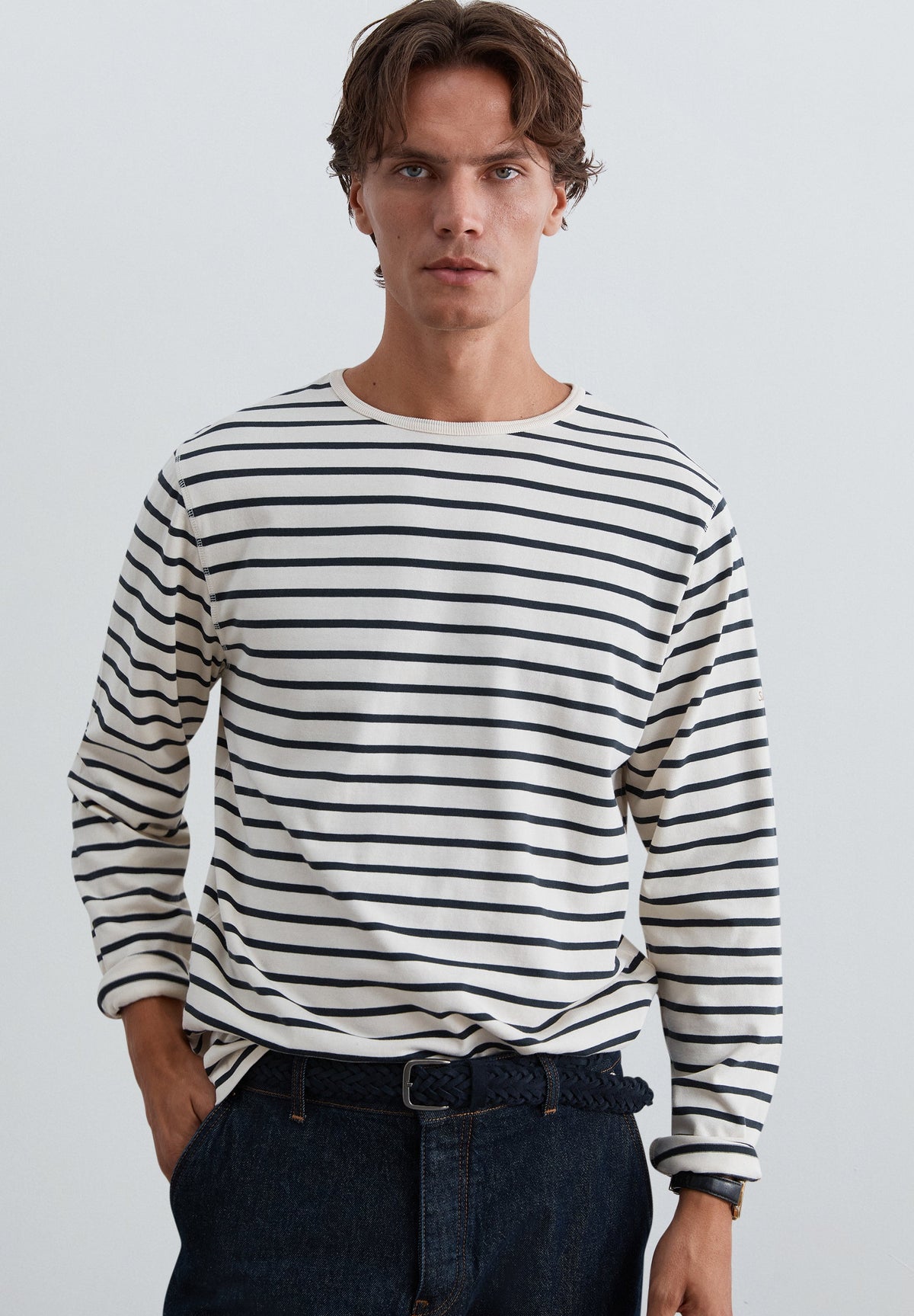 SCSTRIPES LS TEE