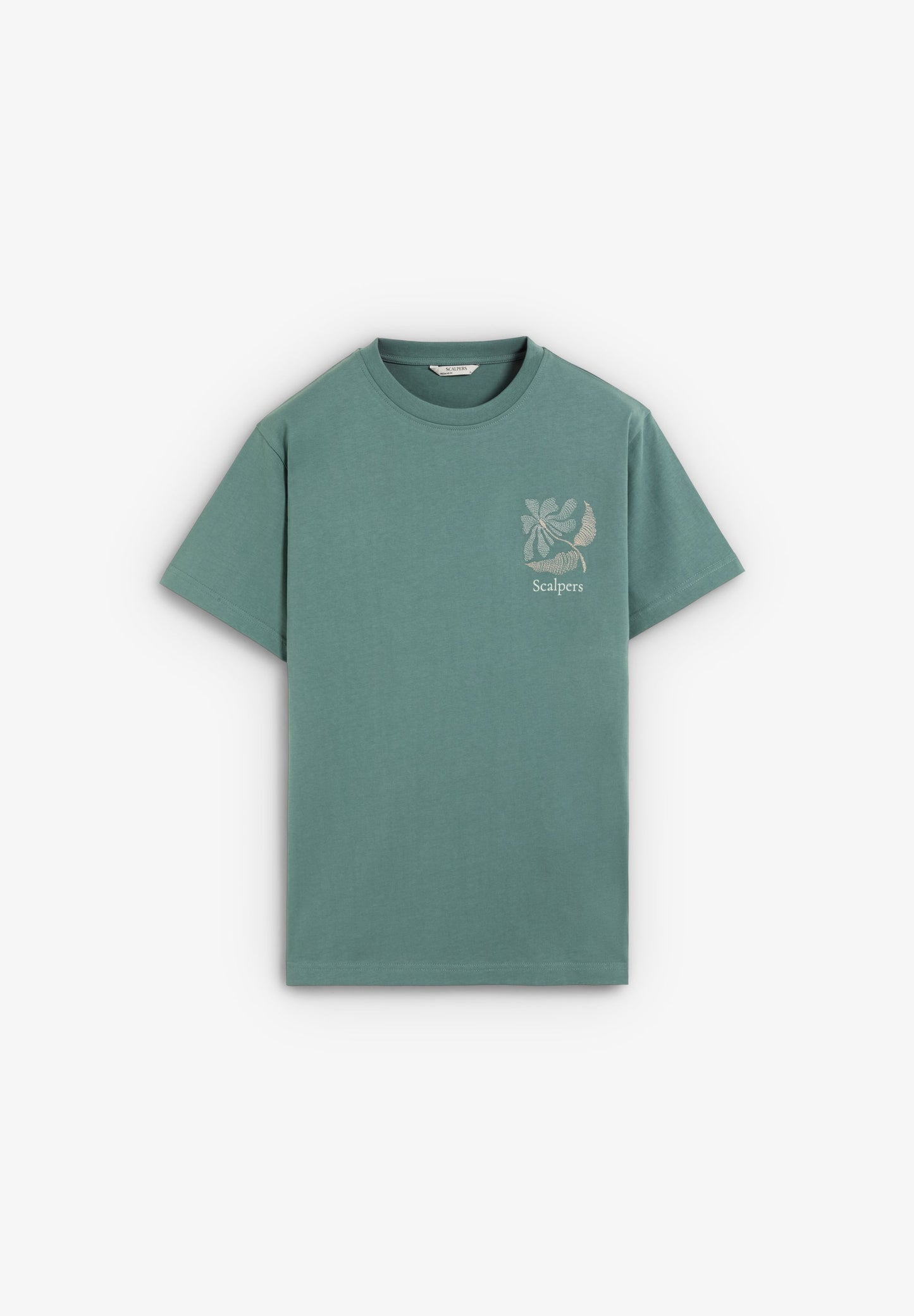 REGULAR FIT EMBROIDERED T-SHIRT