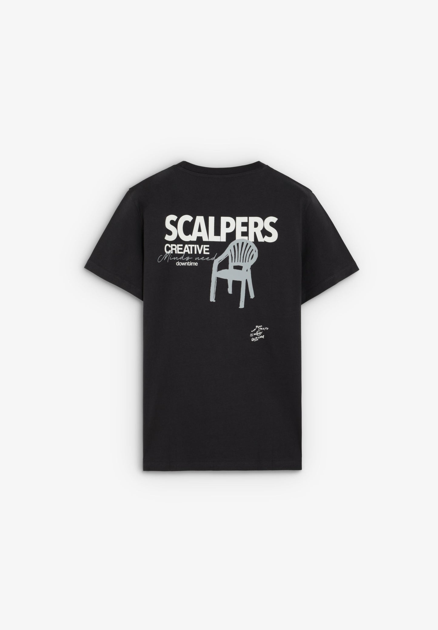 REGULAR FIT CONTRAST PRINT T-SHIRT