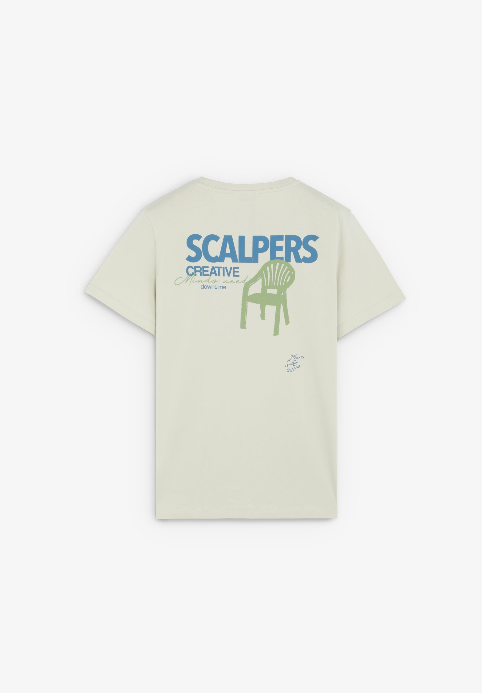 REGULAR FIT CONTRAST PRINT T-SHIRT