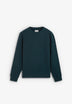 CREWNECK-SWEATSHIRT MIT FARBLICH PASSENDER STICKEREI
