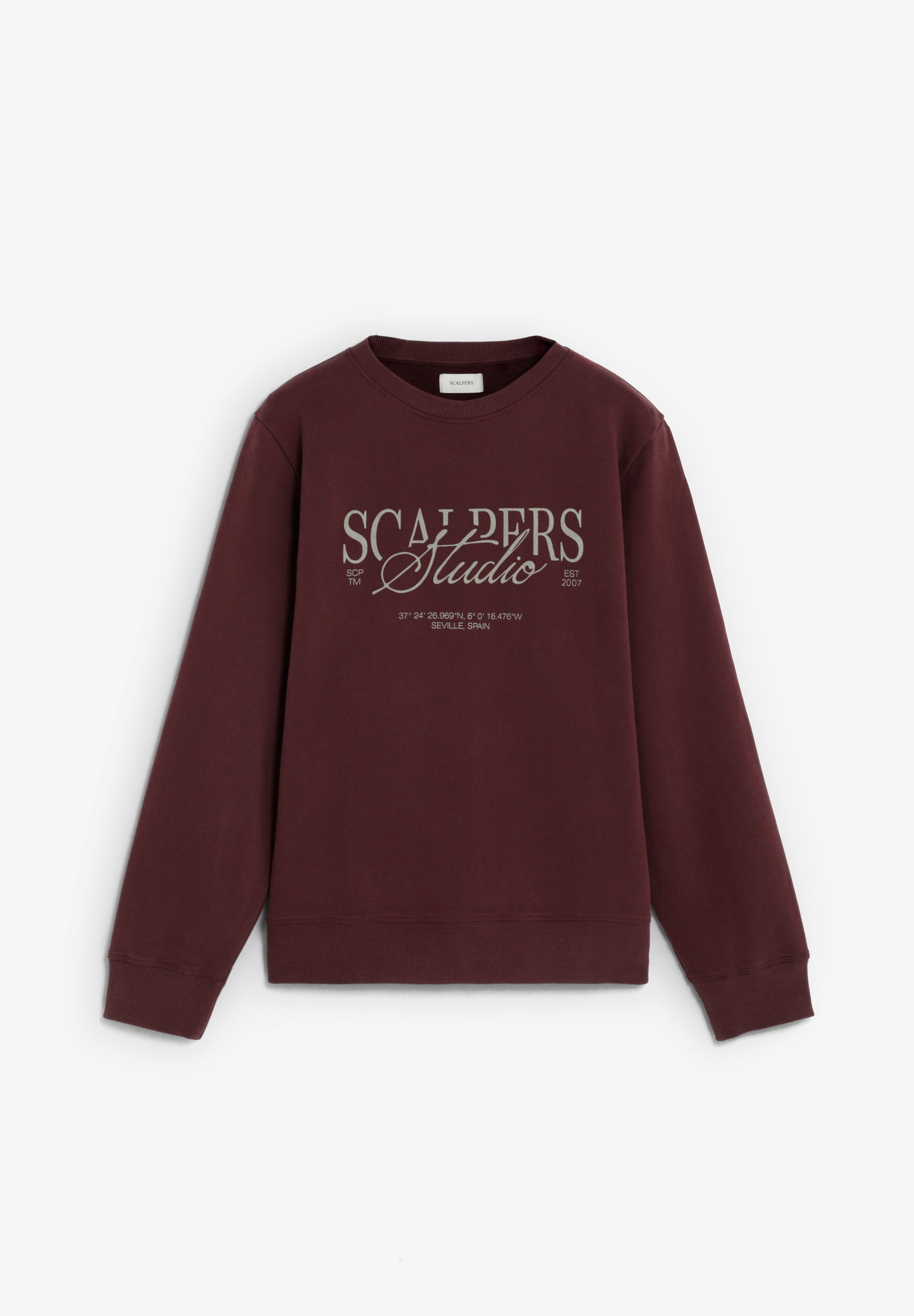 HOODY REGULAR FIT MIT PRINT VORNE