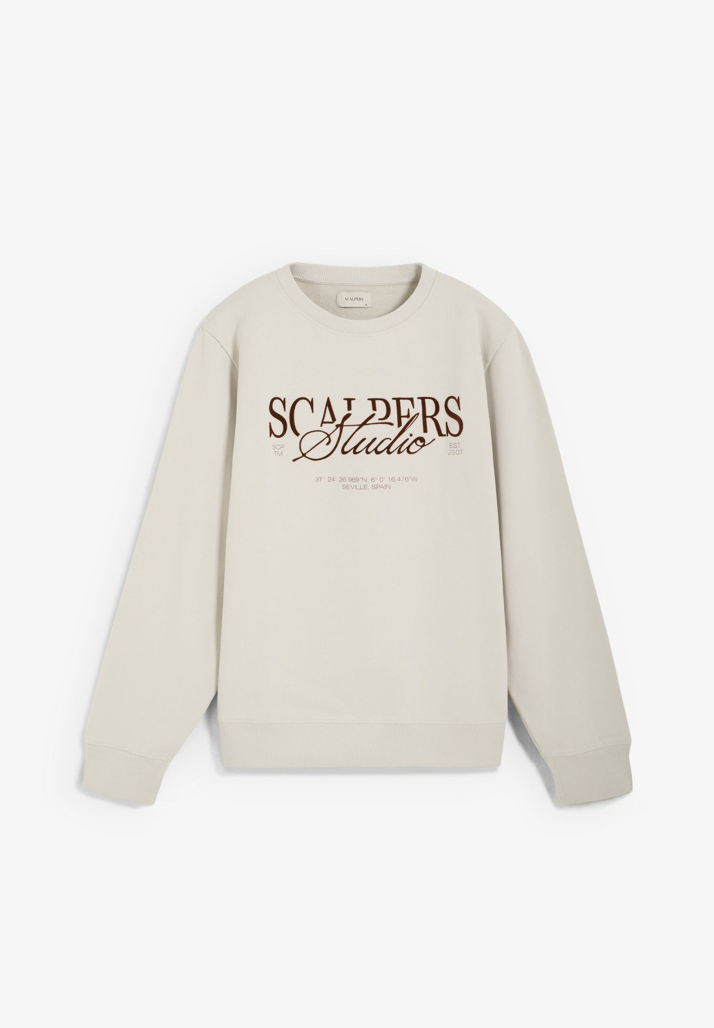 REGULAR FIT SWEATSHIRT WITH FRONT PRINT