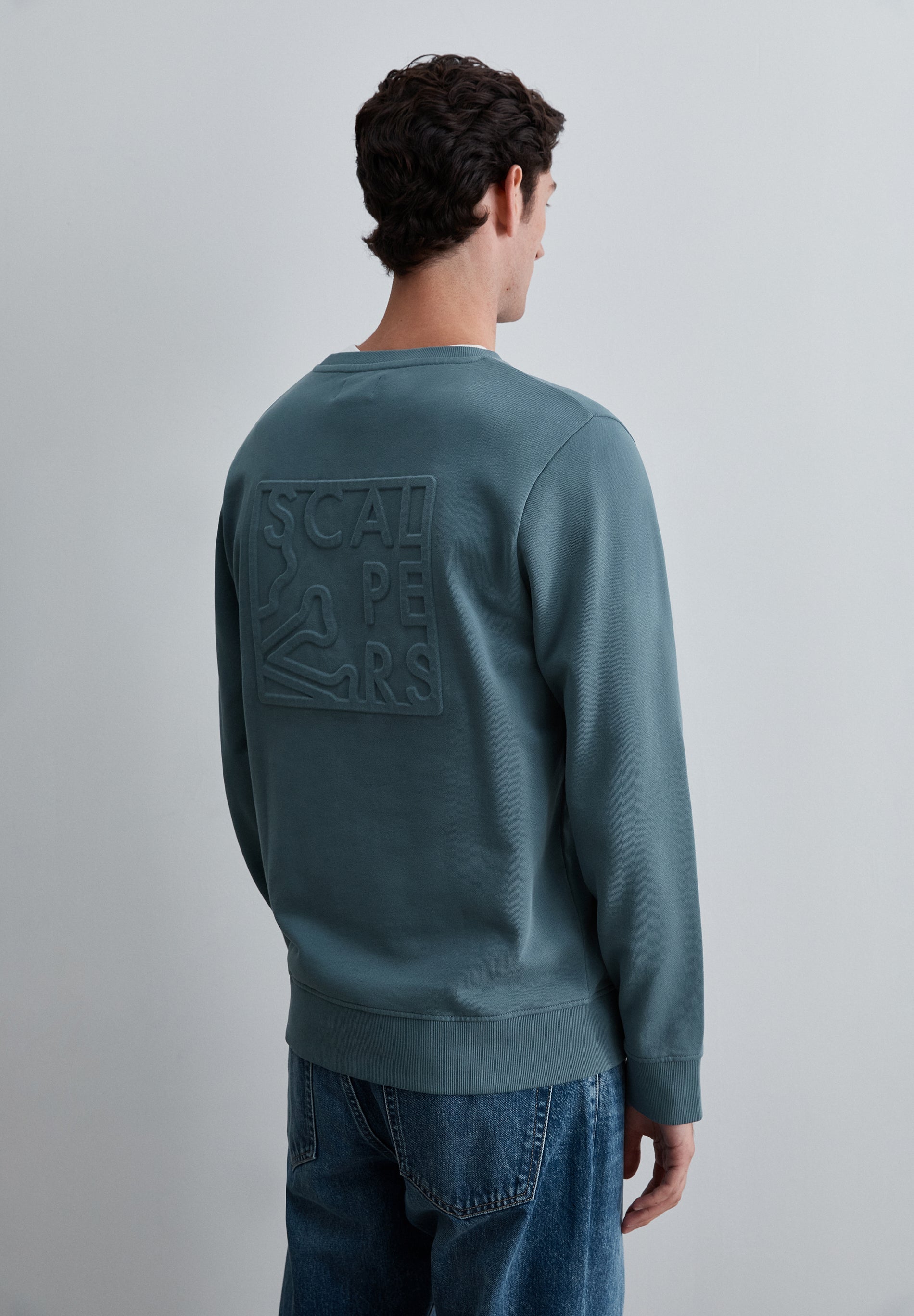 HOODY MIT RELIEF-LOGO