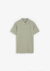 PIQUÉ POLO SHIRT WITH CONTRAST SKULL