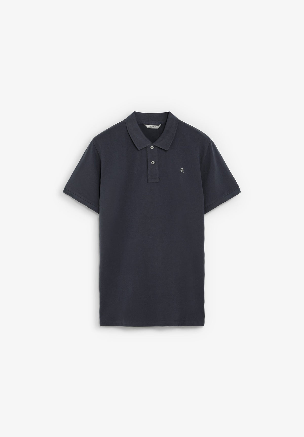 POLO PIQUÉ SKULL CONTRASTANT