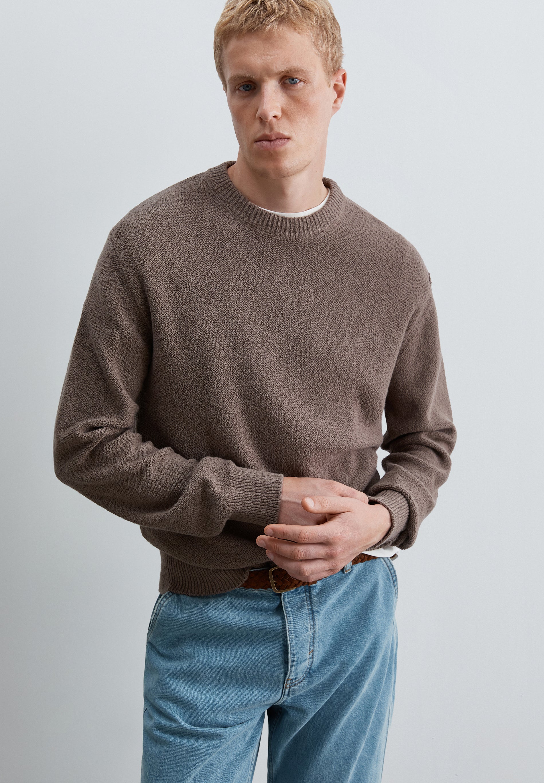 PULL TEXTURISÉ COTON