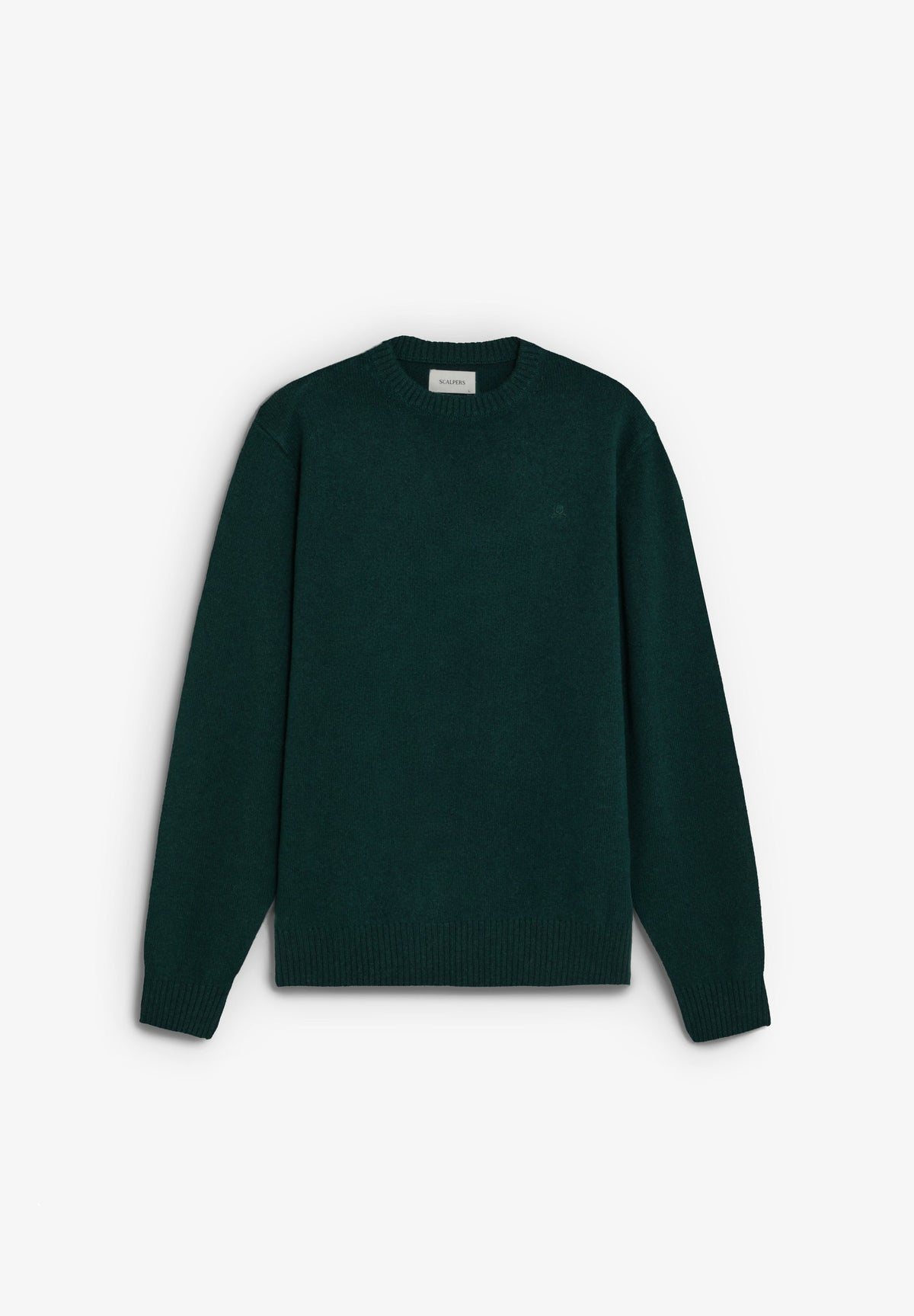 WOLLPULLOVER MIT RUNDAUSSCHNITT